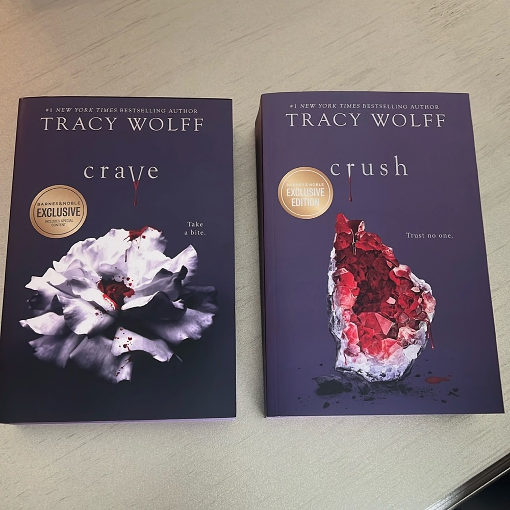 Crave and Crush Barnes & Noble Exclusive Editions